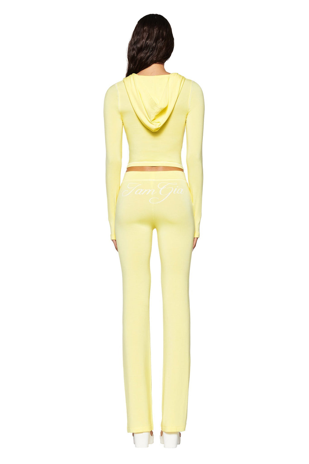 BLARE HOODIE - YELLOW : PALE YELLOW