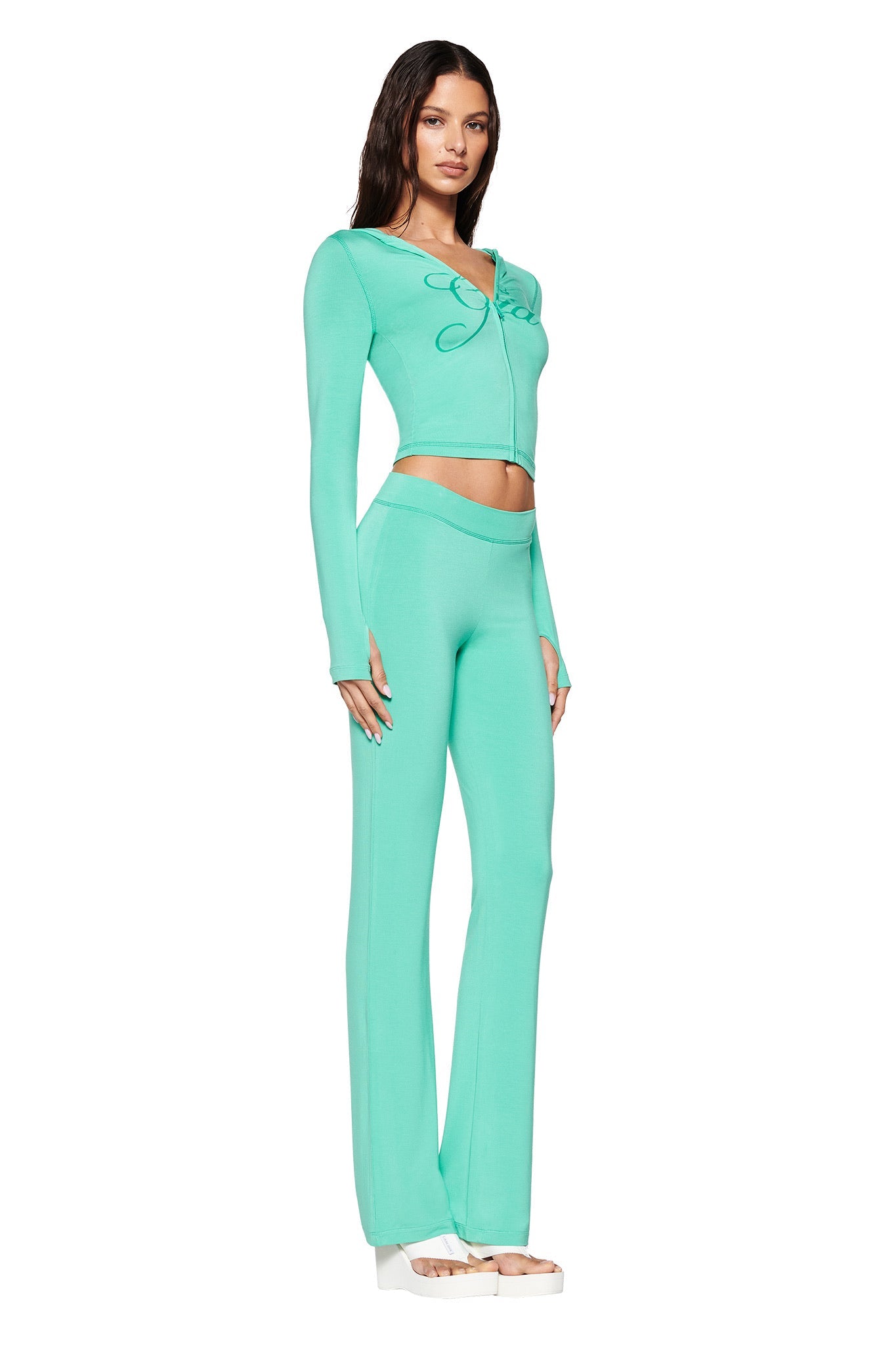 BLARE TRACKPANT - GREEN : TURQUOISE : TEAL