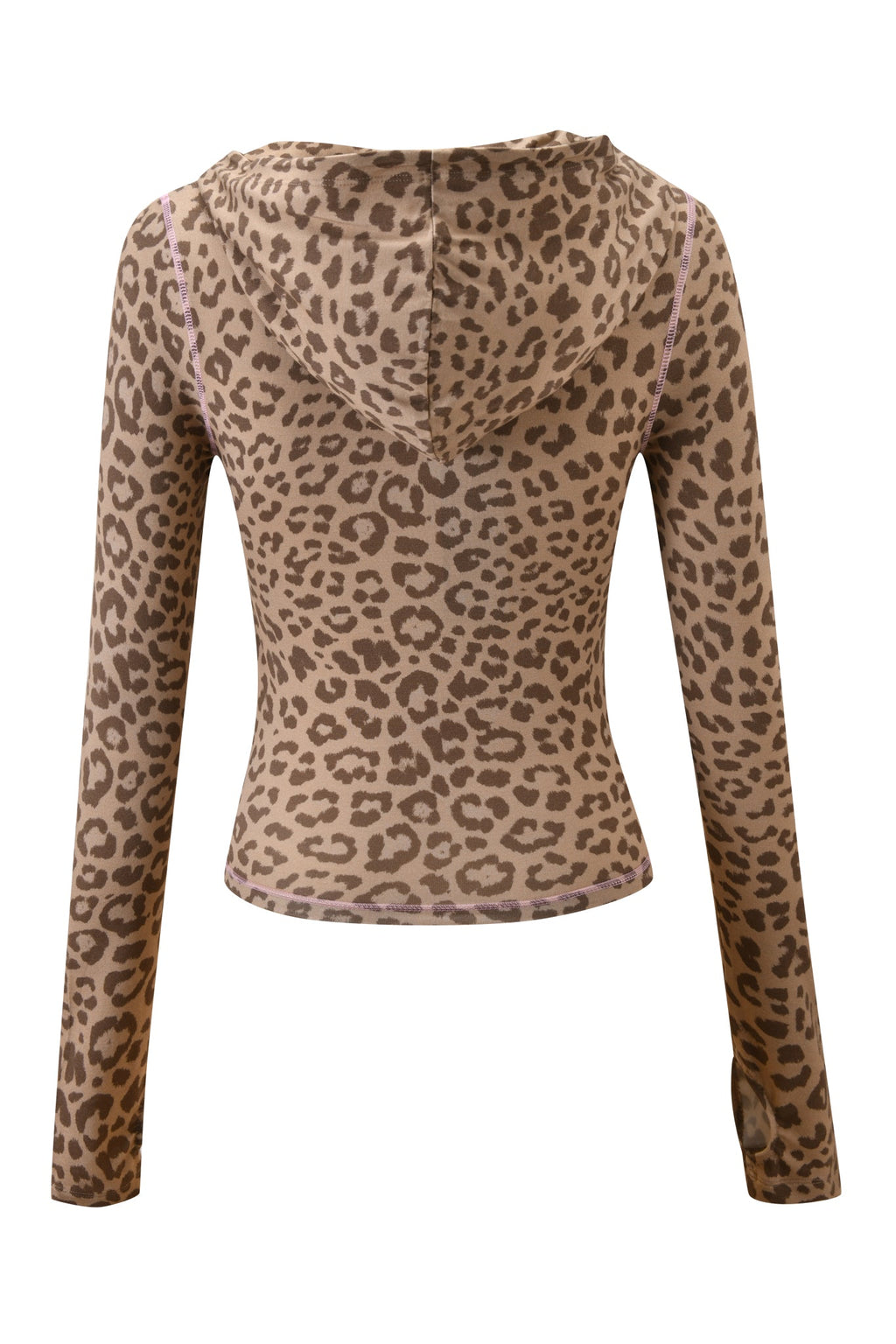 BLARE HOODIE - MOCHA LEOPARD