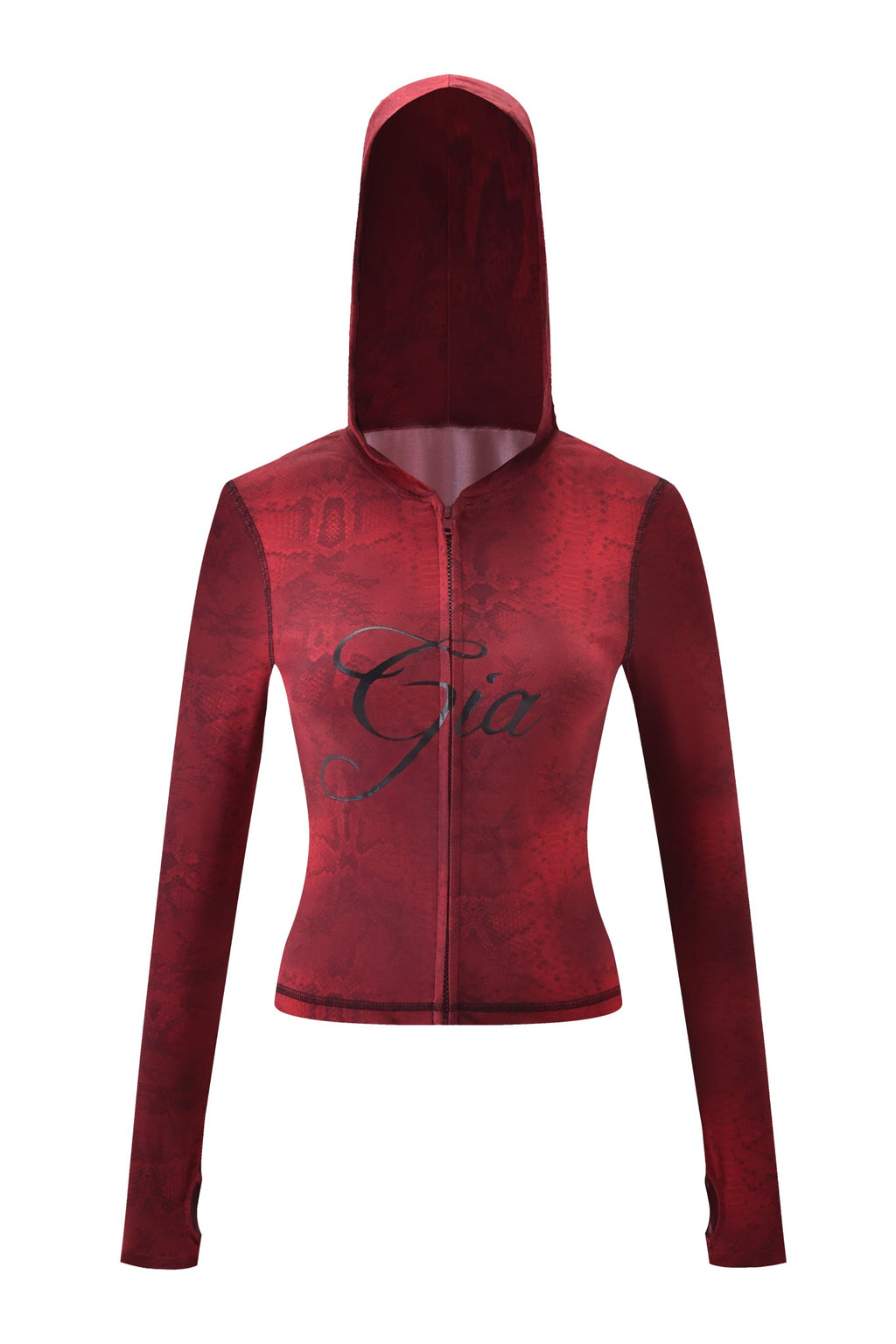 BLARE HOODIE - RED SERPENTINE