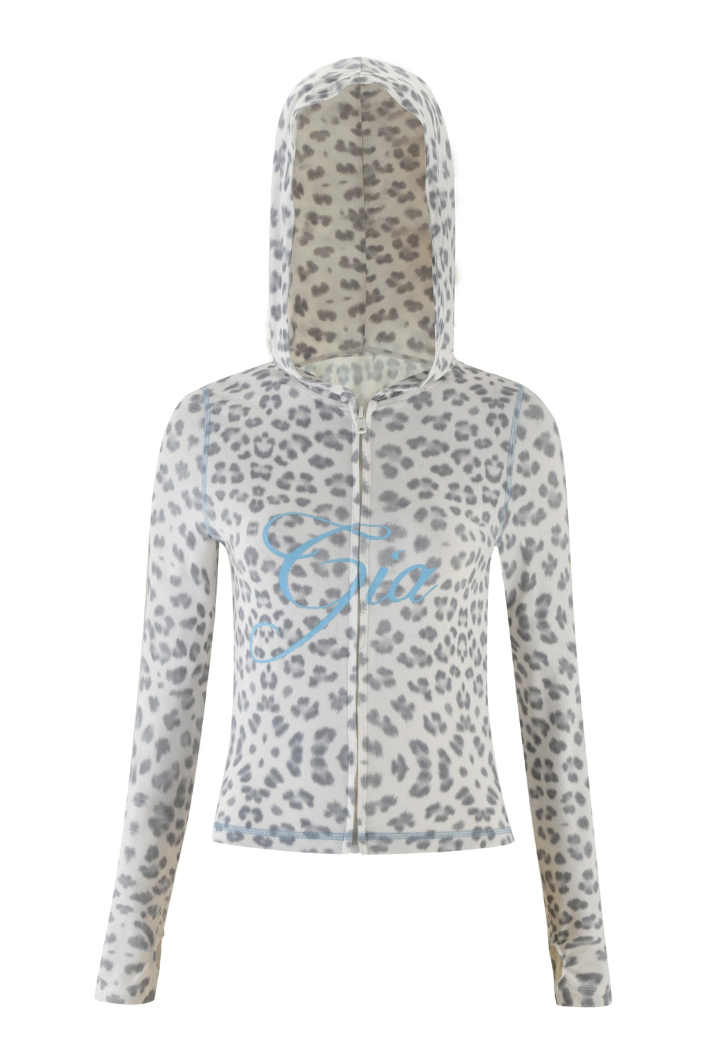 BLARE HOODIE - SNOW LEOPARD : WINTER WILD CARD