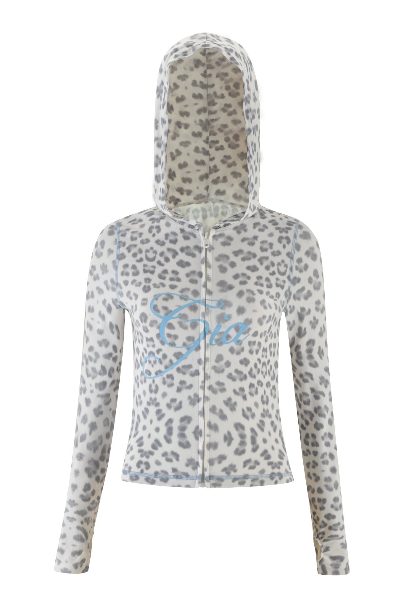 BLARE HOODIE - SNOW LEOPARD : WINTER WILD CARD