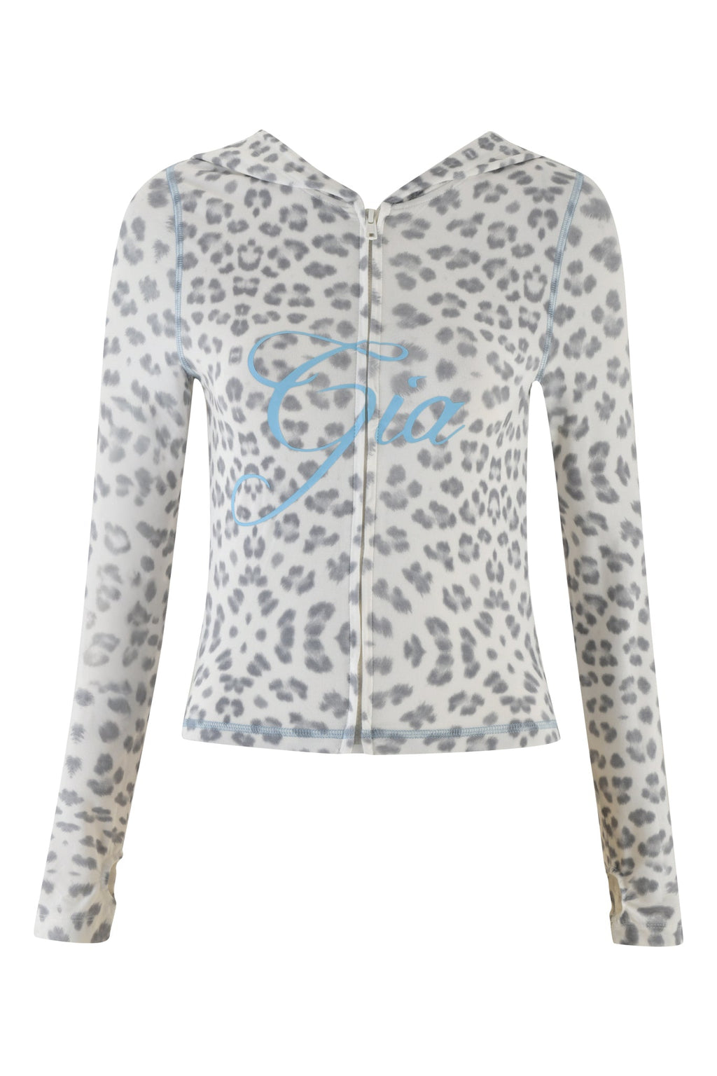 BLARE HOODIE - SNOW LEOPARD : WINTER WILD CARD
