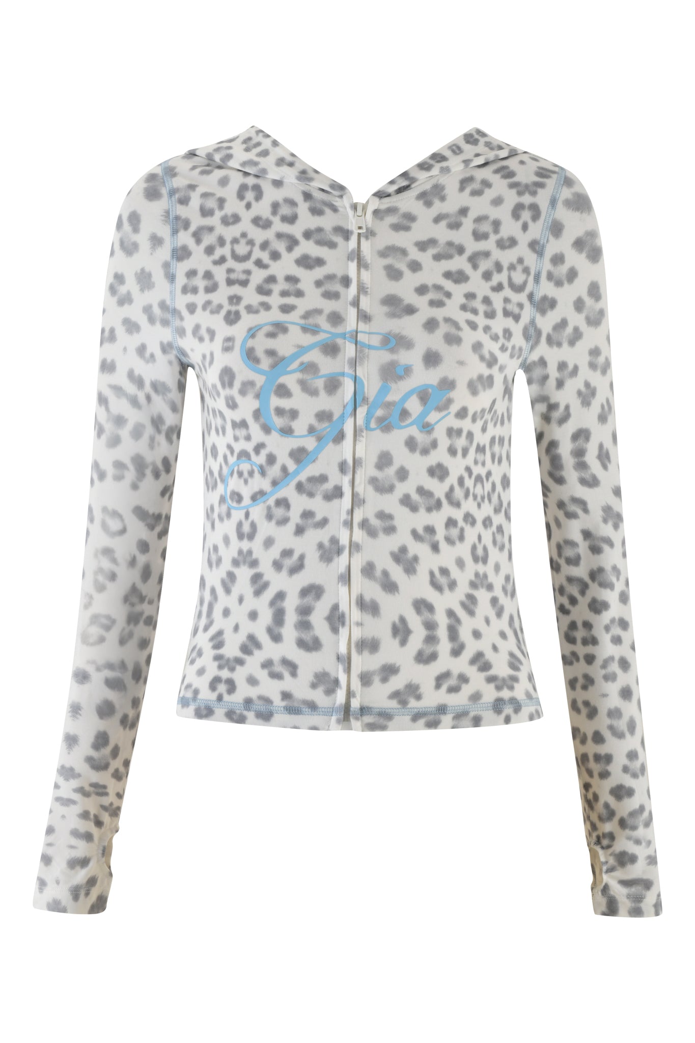 BLARE HOODIE - SNOW LEOPARD : WINTER WILD CARD