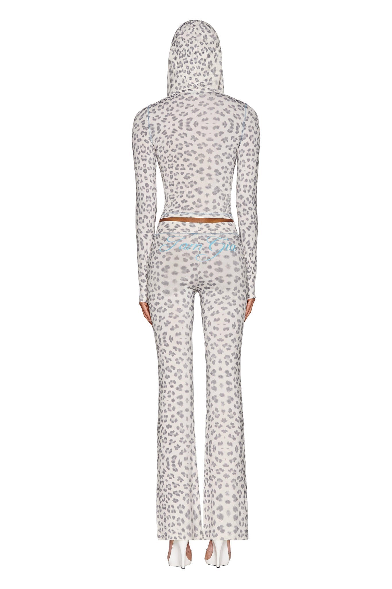 BLARE HOODIE - SNOW LEOPARD : WINTER WILD CARD