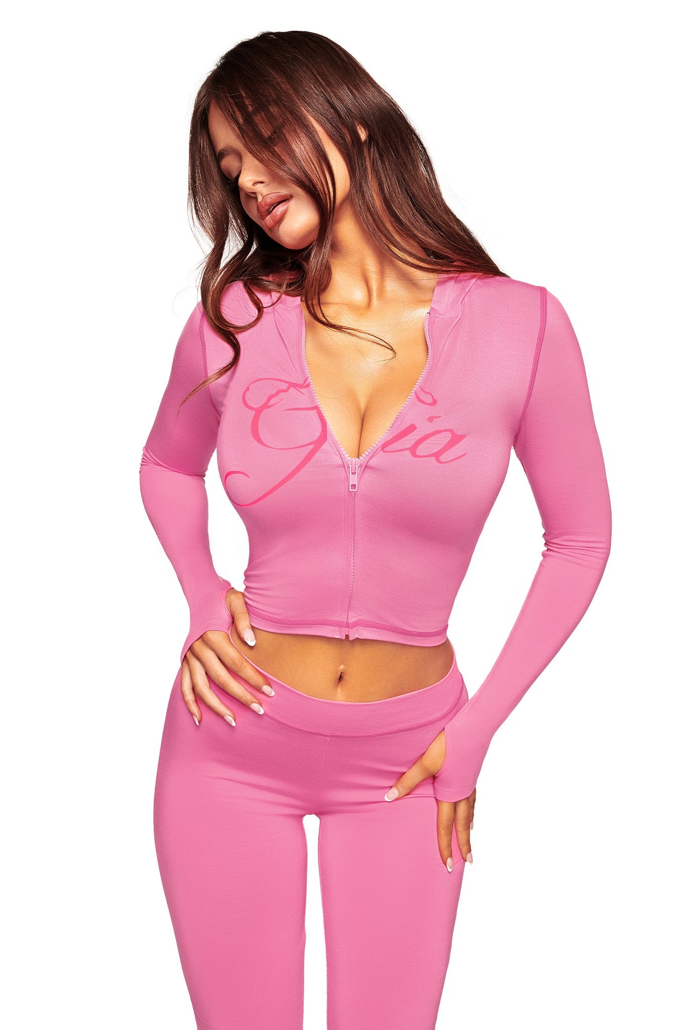 BLARE HOODIE - NEON PINK