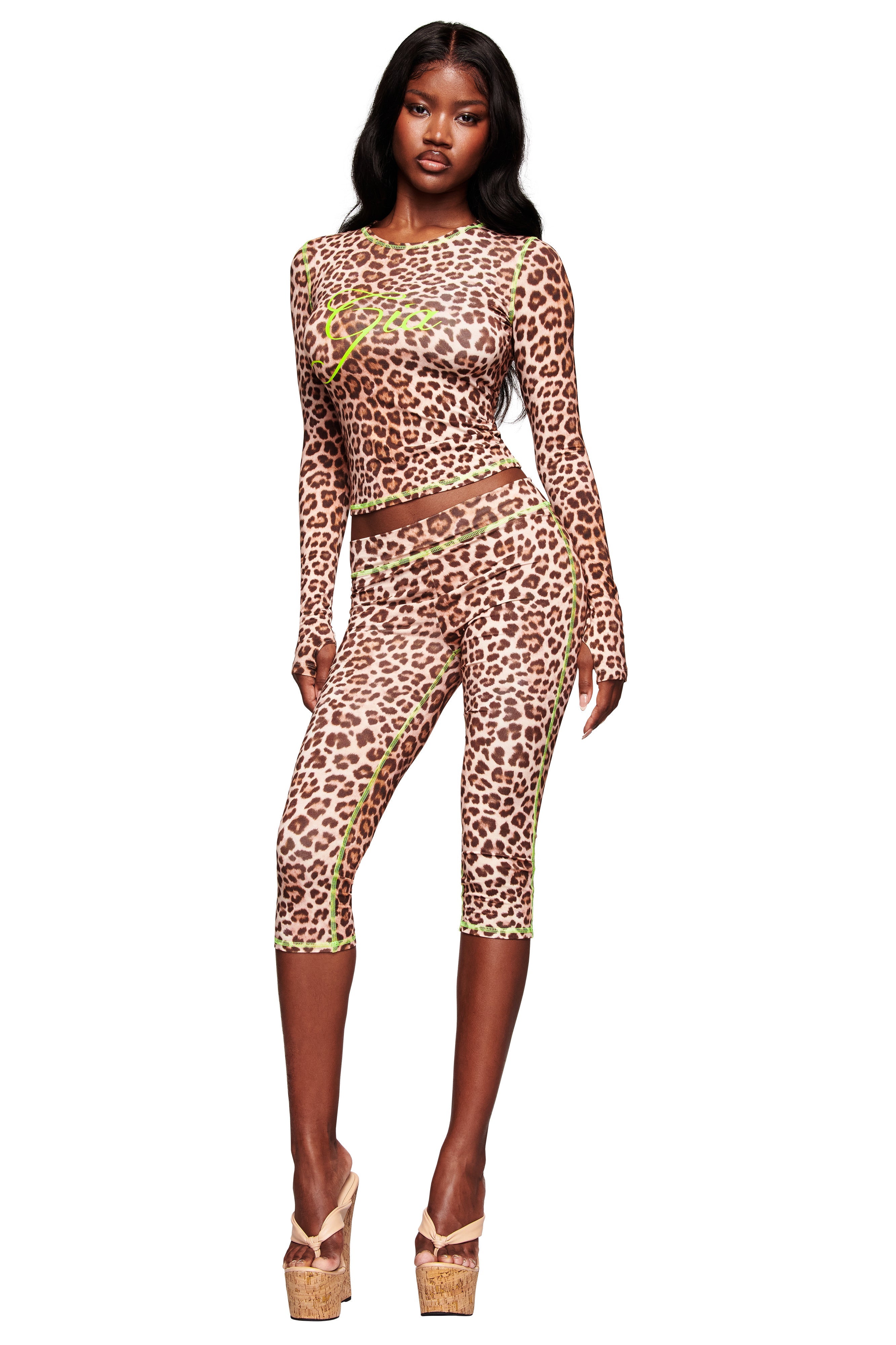 BLARE CAPRI - LEOPARD