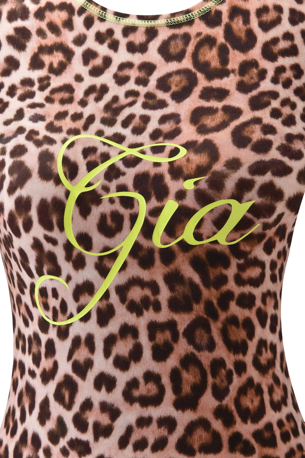 BLARE LONG SLEEVE TOP - LEOPARD