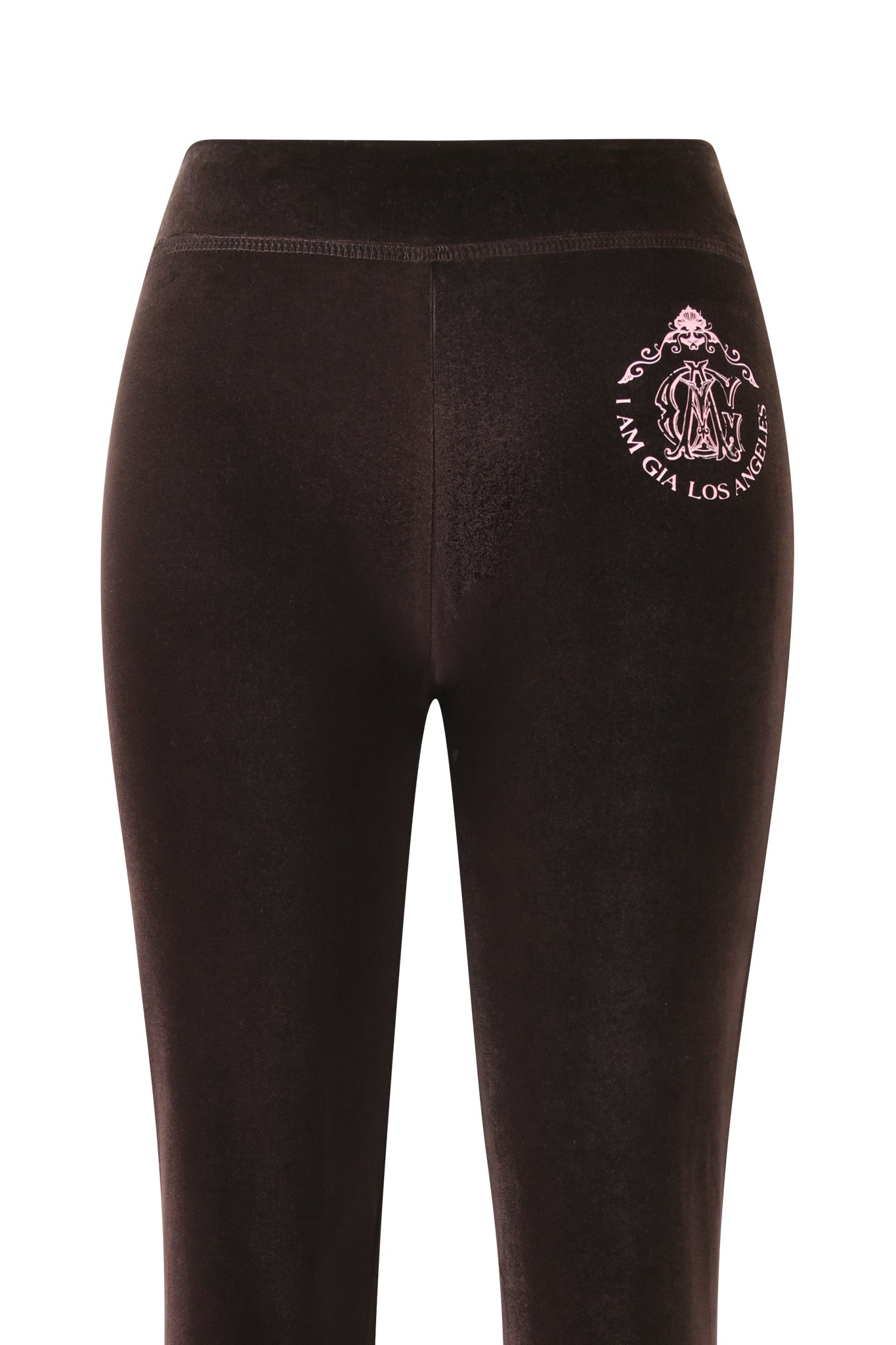 BLARE VELOUR POCKET TRACKPANT - CHOCOLATE