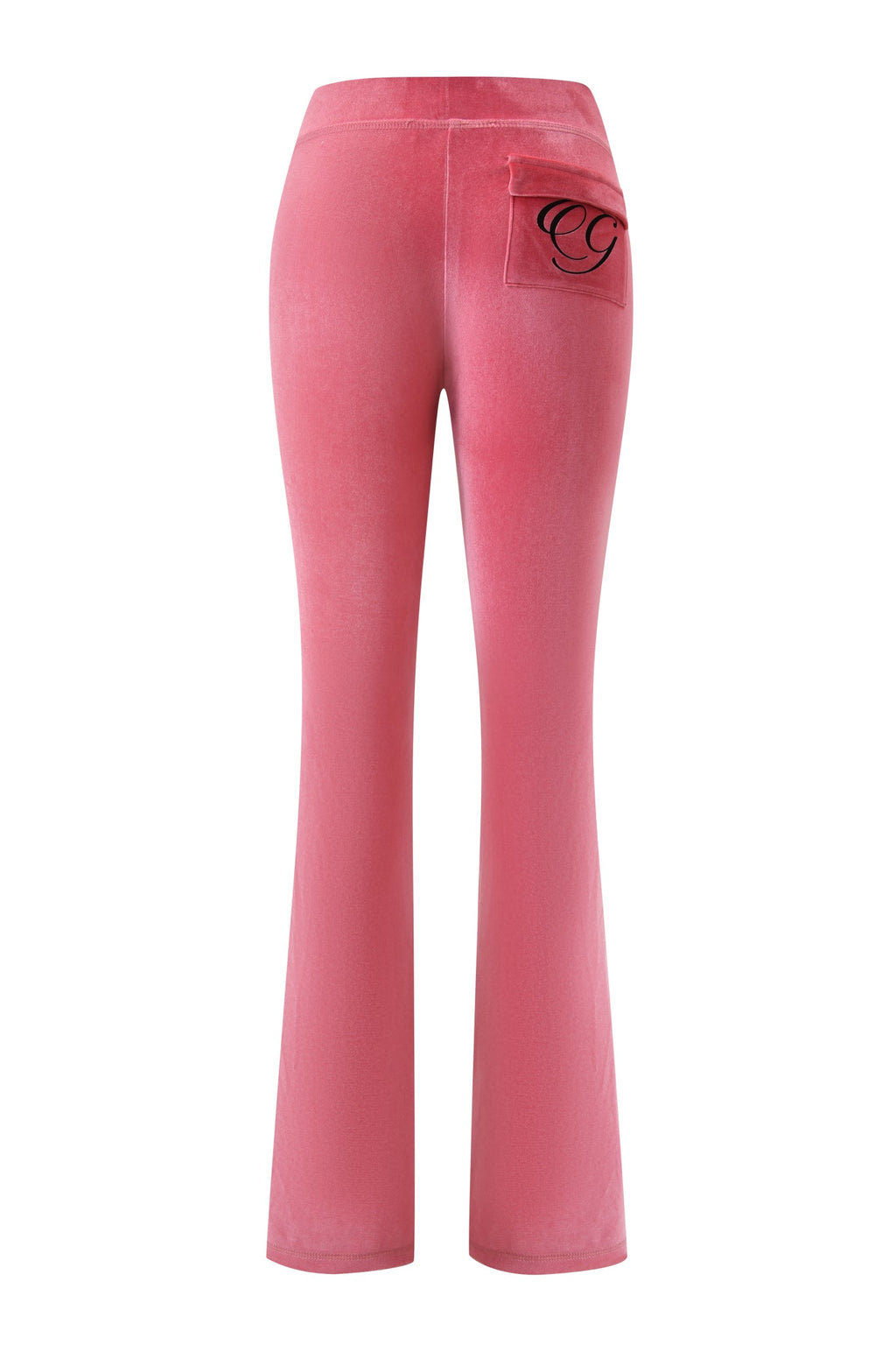 BLARE VELOUR POCKET TRACKPANT - PINK