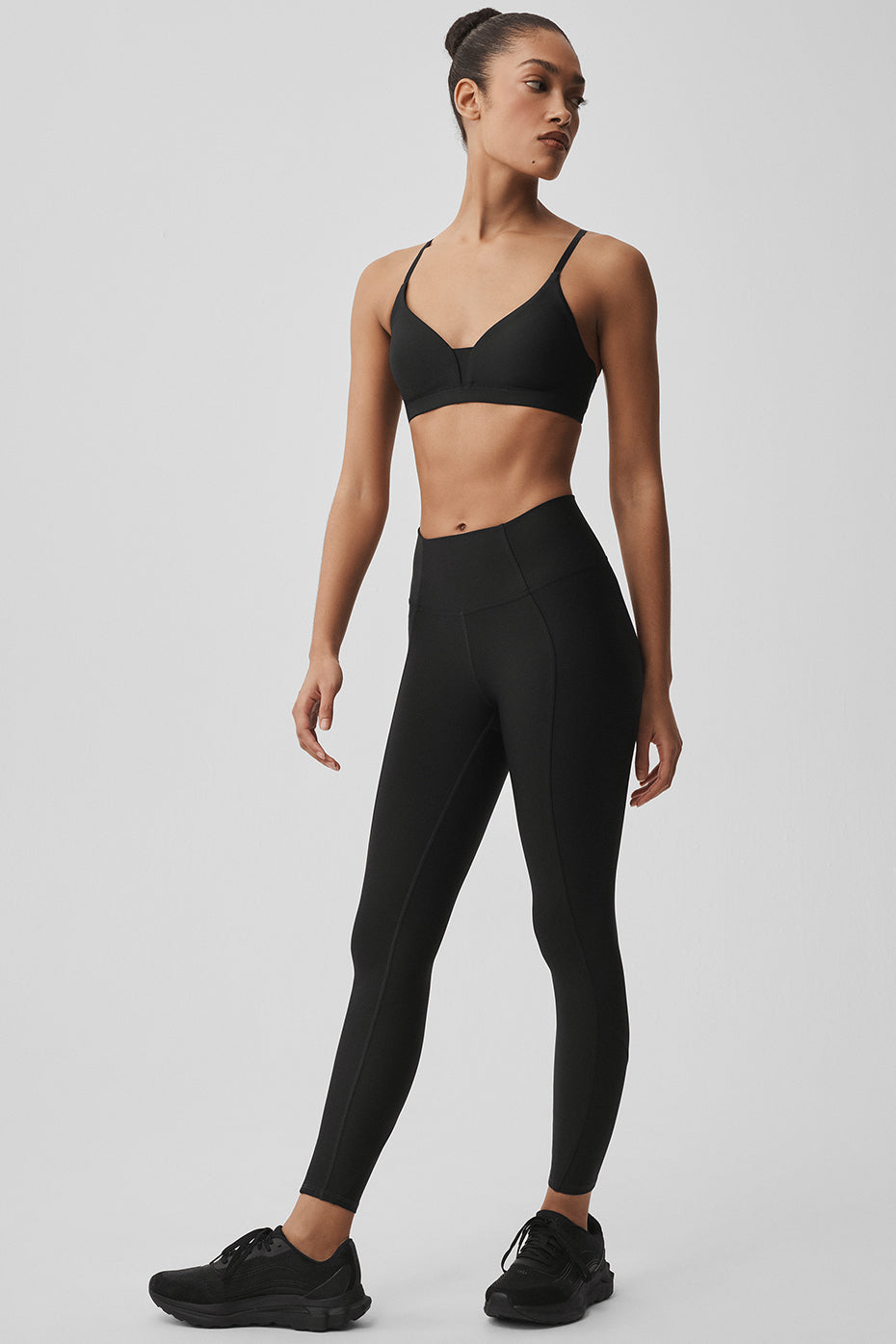 Airlift High-Waist 7/8 Fine Line Legging - Black