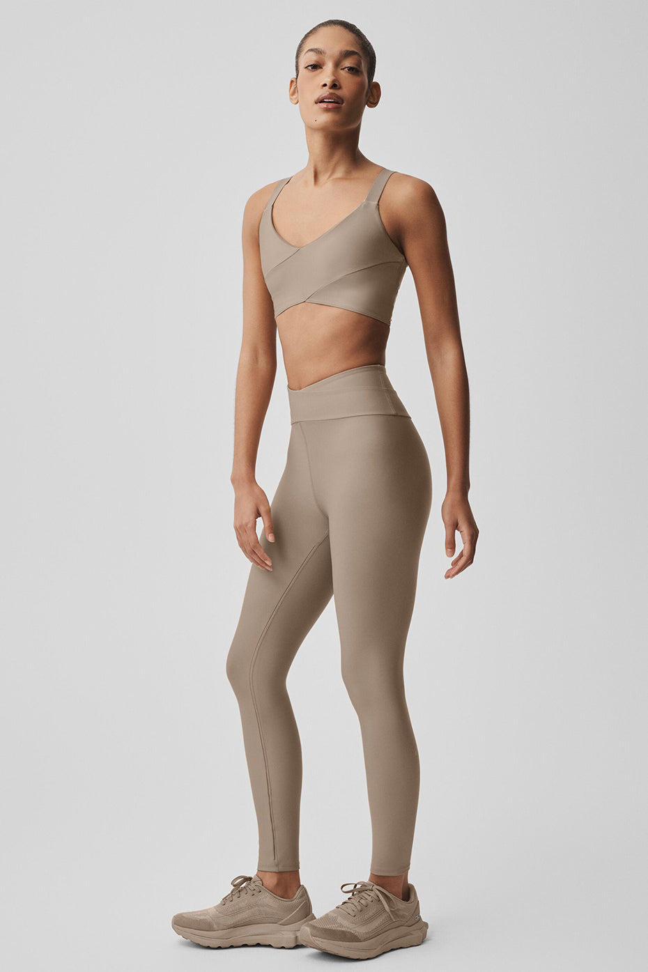 Airlift High-Waist 7/8 Horizon Legging - Gravel