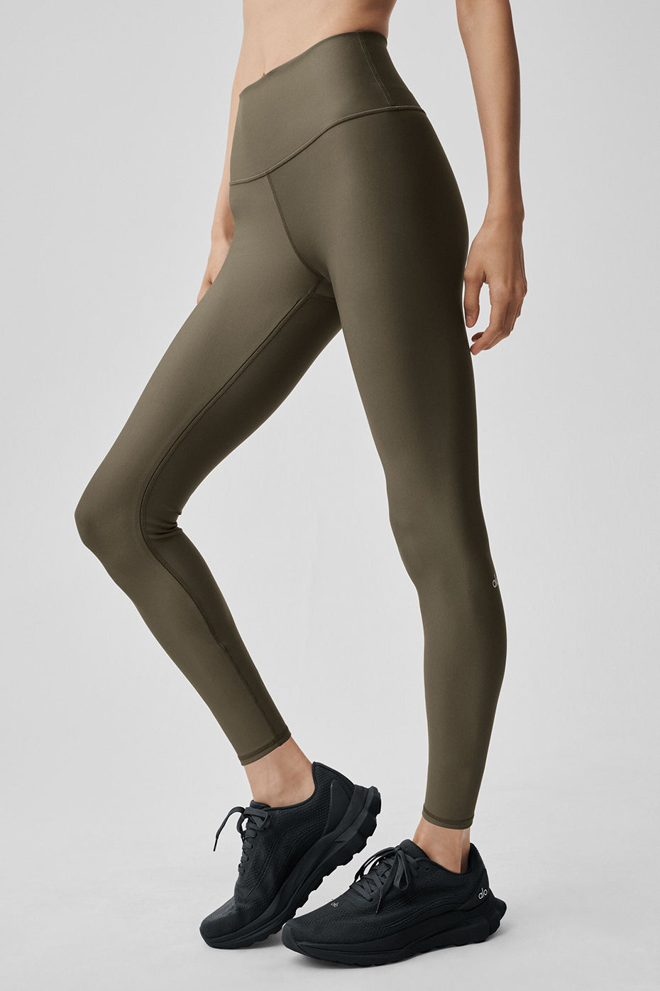 7/8 High-Waist Airlift Legging - Olive Tree