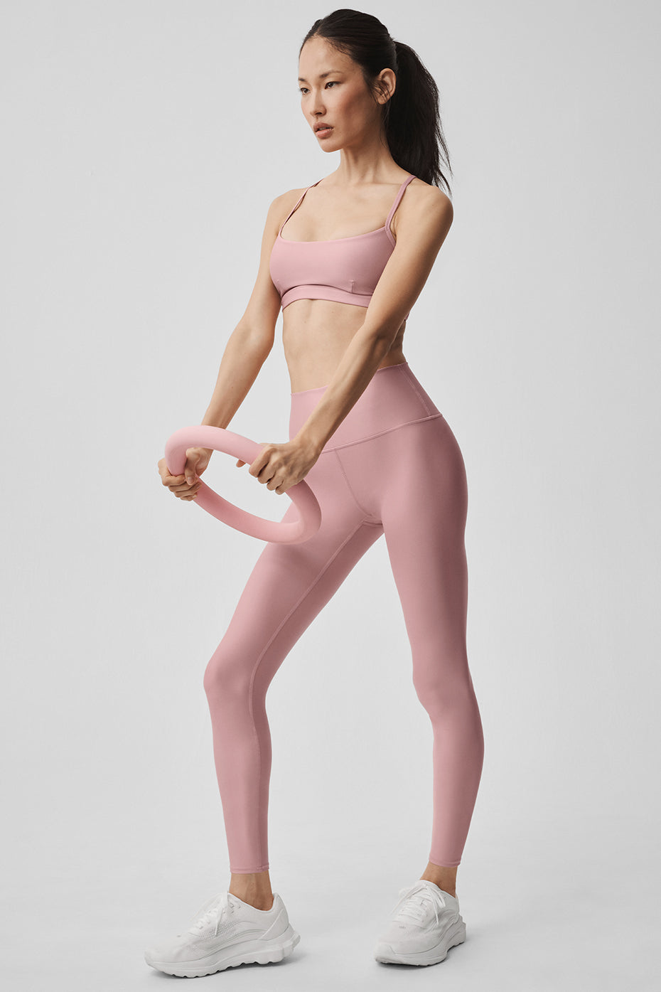 7/8 High-Waist Airlift Legging - Vintage Pink