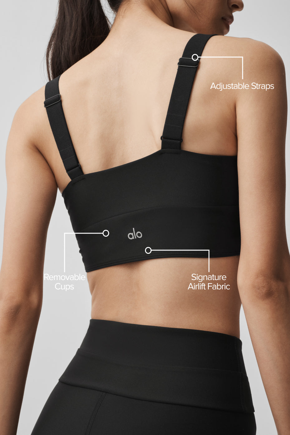 Airlift Horizon Bra - Black